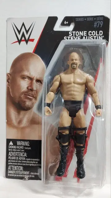마텔 WWE 프로레슬링 피규어 스티브 오스틴