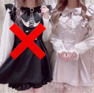 LIZLISA 프릴 스핀들 셋업 핑크 리본 포함