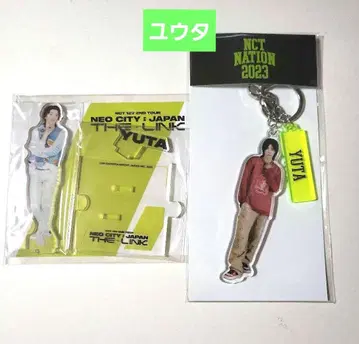 유타 NCT 127 NATION 한국 한정판 아크릴 키링 아크릴 스탠드