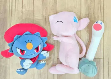 마뉴라 우미디그다 뮤우 세트 인형 봉제 인형 포켓몬