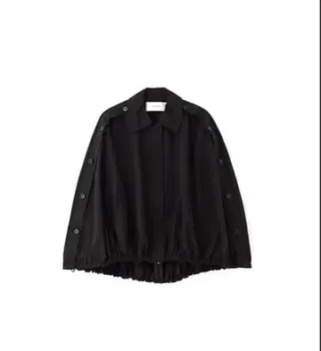 어도어 ADORE 브라이트 그로그랭 자켓 블랙