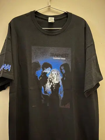 레어 00s NANA 애니메이션 티셔츠 트라네스 야자와 아이 블랙 XL