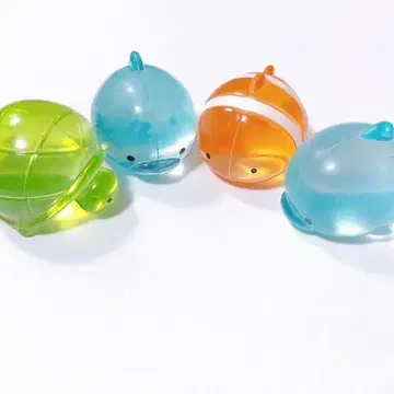 아쿠아 수족관 보석 마스코트 해양 동물 거북이 돌고래 흰동가리