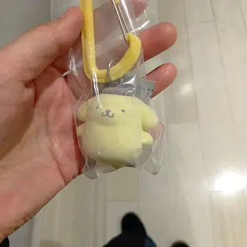 컬러풀 카라비너 마스코트 참 폼폼푸딩