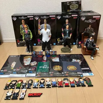 제일복권 크로우즈&WORST ~방랑하는 까마귀들~ 피규어 컴프 묶음 판매