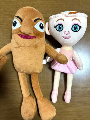 이탈리안 레인 낚싯대 봉제 인형