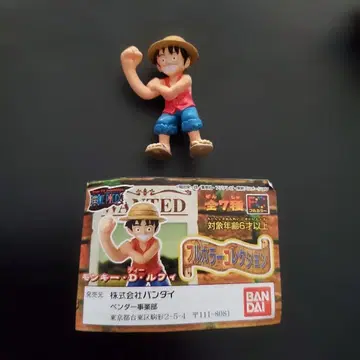 원피스 풀컬러 컬렉션 루피 미니 피규어 가챠