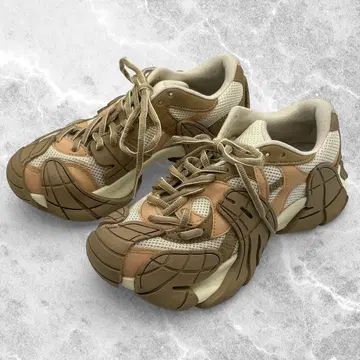 CAMPER LAB Tormenta 39 베이지 통굽 스니커즈