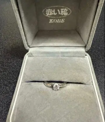 플라티나 다이아몬드 반지