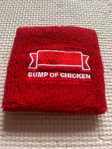 BUMP OF CHICKEN 홈 시크 위성 리스트 밴드 빨간색 새상품급