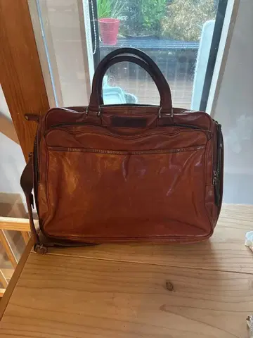 WARMTHCRAFTS-MANUFACTURE 가죽 브리프 케이스