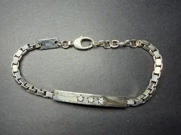 미사용 실버 925 팔찌 베네치안 체인