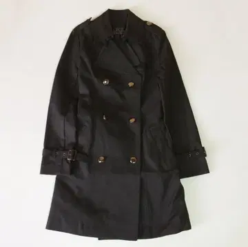 CECIL McBEE 세실 맥비 트렌치코트 블랙 벨트 포함 블랙