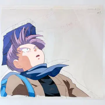 드래곤볼 애니메이션 셀화 트렁크 Trunks