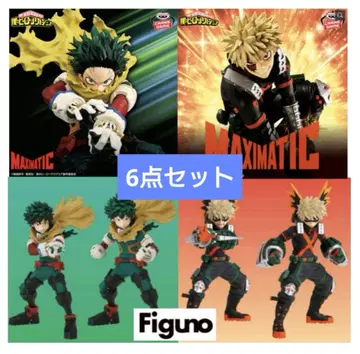 나의 히어로 아카데미아 미도리야 바쿠고 피규어 6개 세트