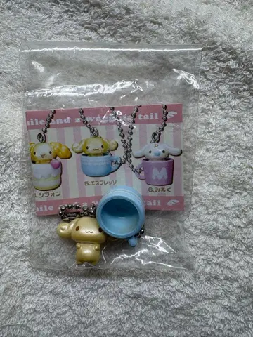 초레어 시나모롤 에스프레소 더블 스윙 키링 미개봉품