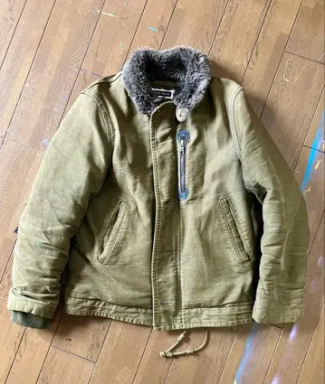 BLUEBLUE 블루블루 N-1 덱 자켓 저먼 크로스 일본제