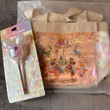 디즈니 리조트 40주년 런치 토트 볼펜