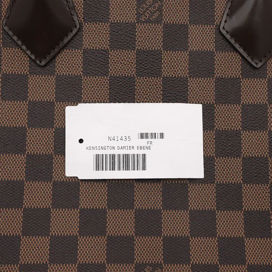 路易威登肯辛顿Damier Ebene托特包
