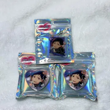 GIRA 데코 아이돌 하트 캔뱃지 사진 참 후시미 유즈루