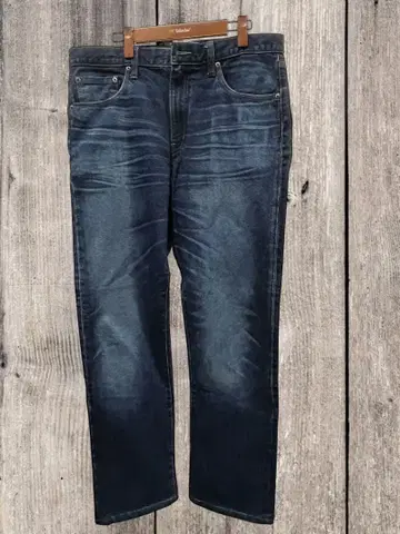 BACK NUMBER 와시 데님 WASHI DENIM 다크 네이비 W33