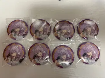 네코마타 오카유 캔뱃지 8개