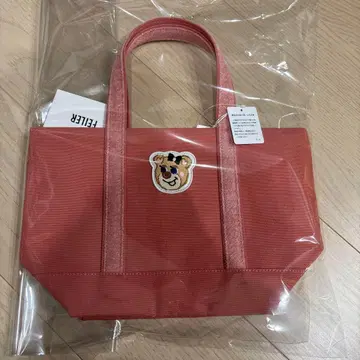 LOVERARY 올드 테디걸 핑크 토트백