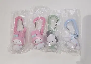 산리오 컬러풀 컬러풀 마스코트 참 가챠가챠 플로키 카라비너