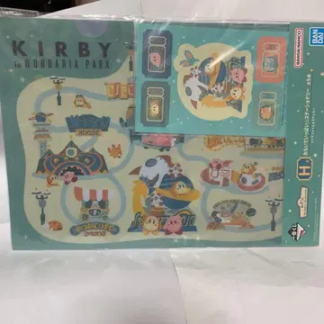 커비 원더리아 파크 클리어 파일 2장 포켓몬 고스트 제일복권 G상