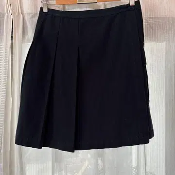 ASPESI 네이비 플리츠 스커트 사이즈 40