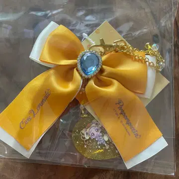 [ 미사용 새상품 ] 프리큐어 큐어 레모네이드 폼폼푸딩 백참