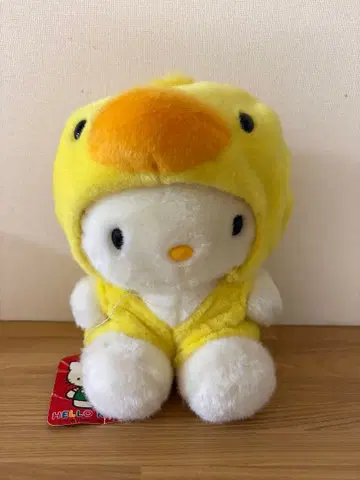 헬로키티 변신 봉제 인형 오리 M 1998 헤이세이 레트로