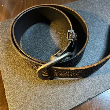 본 가죽 카빙 벨트