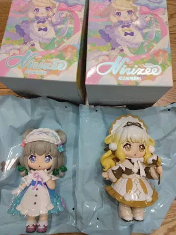 SIMONTOYS NINIZEE (니니짱) 꽃의 비경 피규어 2개