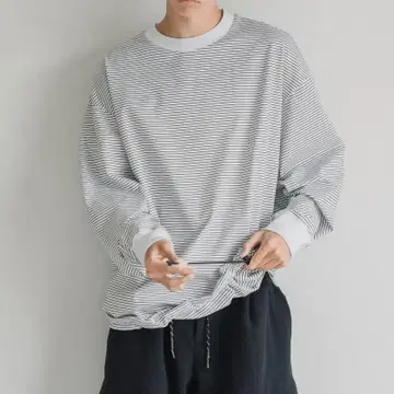 CLESSTE STRIPED MASSIVE L S T-SHIRT 24SS