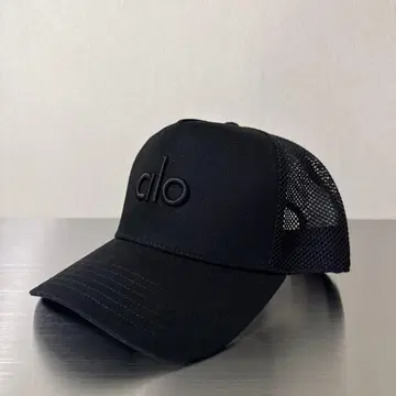 ALO YOGA 애로우 요가 헬스장 러닝 야구 모자 블랙