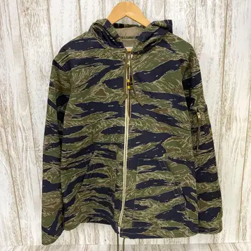 rm-7637) THE REAL McCOY's 타이거 카모 후드티