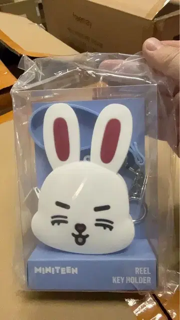 MINITEEN 토끼 릴 키링