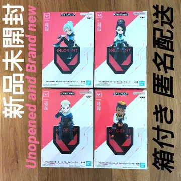 VALORANT 모니터 탑 피규어 4종 세트