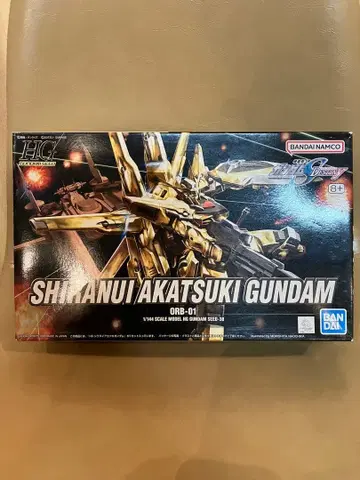 BANDAI HG 1/144 시라누이 아카츠키 건담 반다이 ORB-01