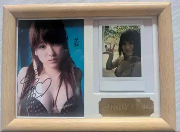 나카지마 아이리 사인 & 폴라로이드 프레임 (넘버링 있음)