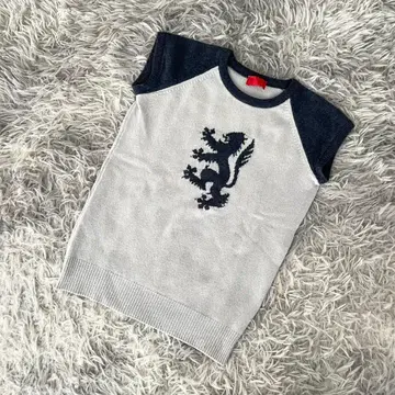 [ Pringle ] 프링글 니트 스웨터 베스트 슬리브리스 크루넥