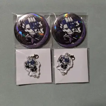 BLEACH 더 캐릭터 홀로그램 캔뱃지 참 쿠치키 뱌쿠야