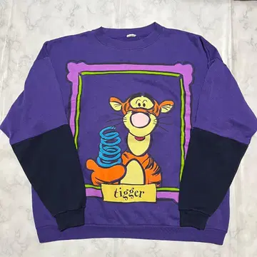 빈티지 디즈니 티거 트레이닝복 맨투맨 곰돌이 푸