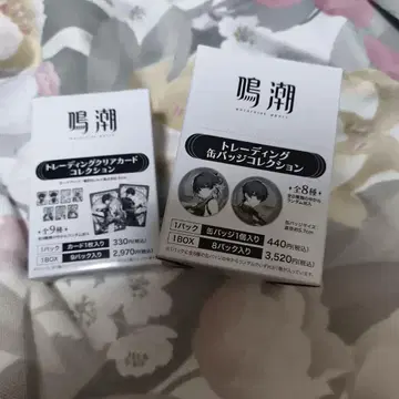 명조 트레이딩 캔뱃지 컬렉션 클리어 카드 컬렉션