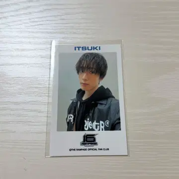 랑페 16 FC 회장 한정판 폴라로이드풍 포토카드 포토카 후지와라 이츠키