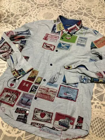 bohemians 올 패턴 셔츠 사이즈 2