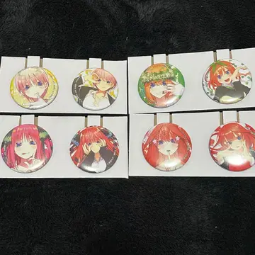 제일복권 5등분의 신부 캔뱃지 세트