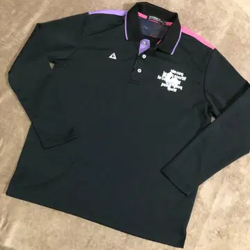 새상품급 le coq sportif 긴팔 피케 셔츠 골프웨어 남성용 L