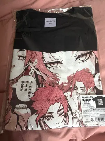 블루 록 원화전 블루록전 이토시 사이 T셔츠 프리 사이즈